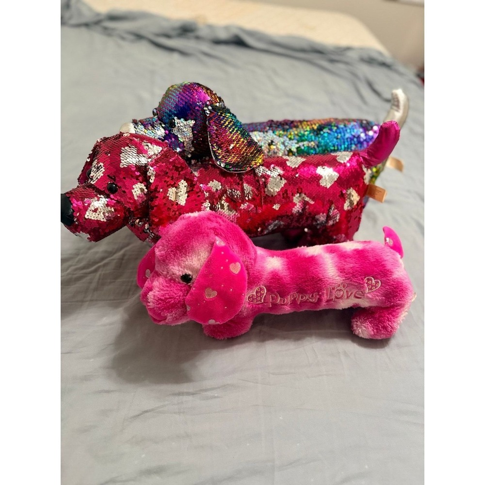 Sparkly dogs bundle, plush